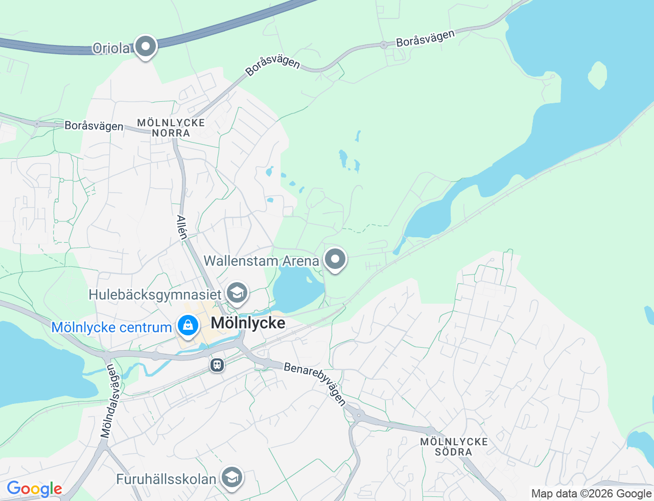 Karta över Disponentvägen 9 i 35 Mölnlycke