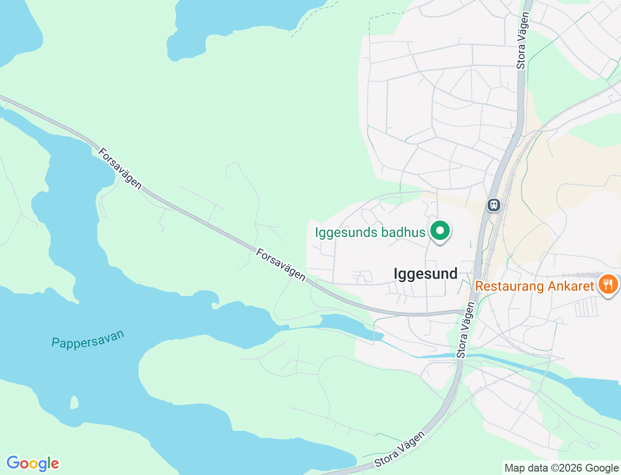 Karta över Gråstensgatan 3 i 30 Iggesund