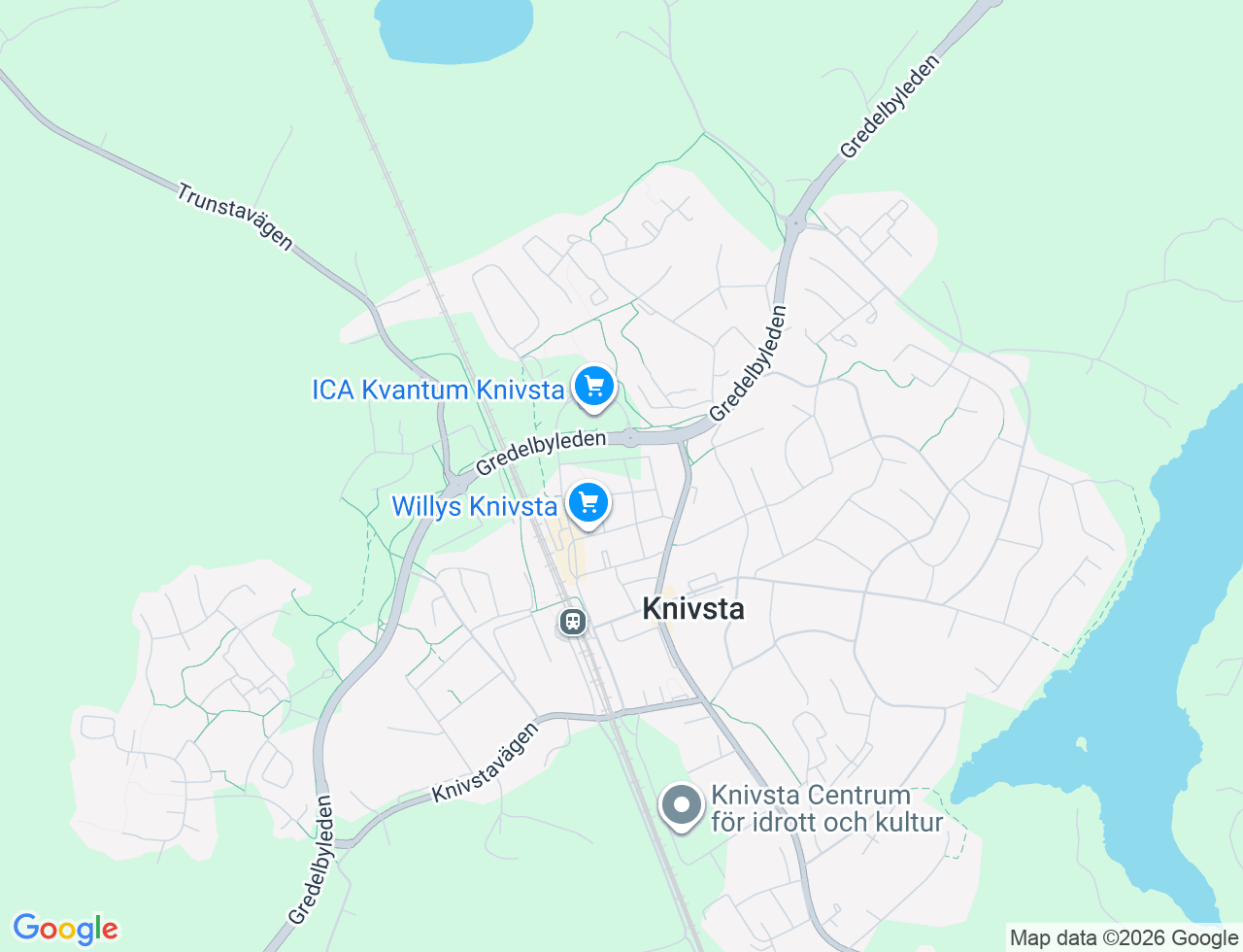 Karta över Klyvargatan 14 i 39 Knivsta