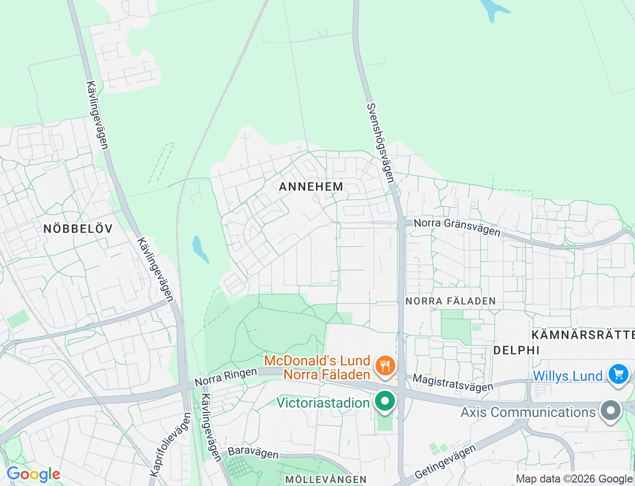 Karta över Kulgränden 3B i 49 Lund