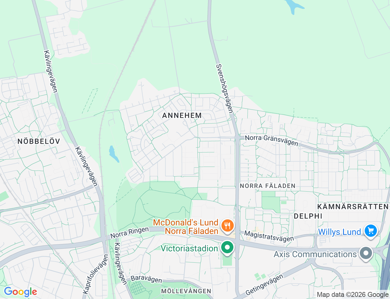 Karta över Kulgränden 5B i 49 Lund