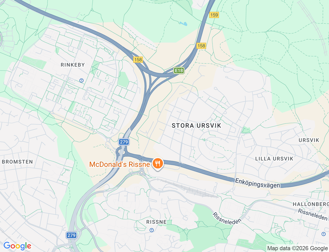 Karta över Ladugårdsgatan 35 i 65 Sundbyberg