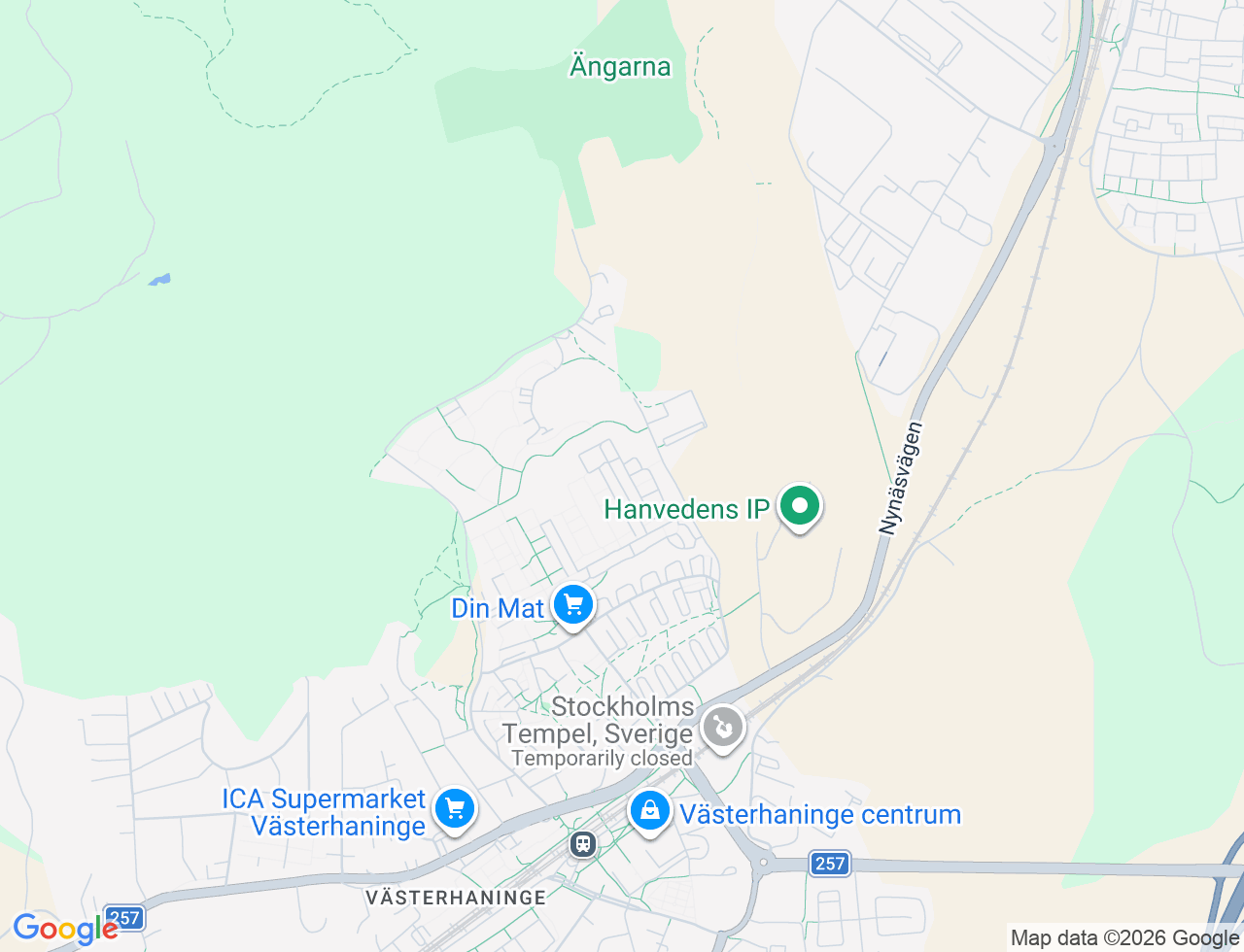 Karta över Älgvägen 60 i 32 Västerhaninge