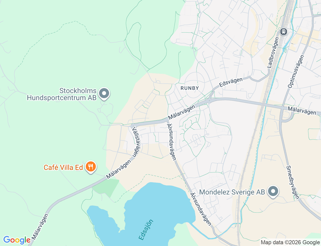 Karta över Mälarvägen 79 i 47 Upplands Väsby