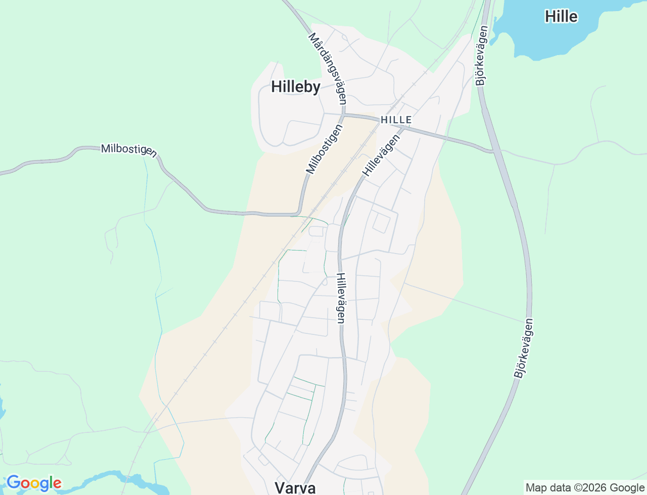 Karta över Milbovändan 3K i 48 Gävle