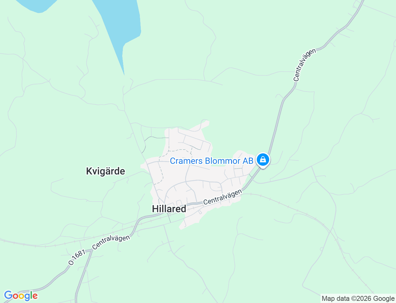 Karta över Mostigen 4A i 76 Hillared