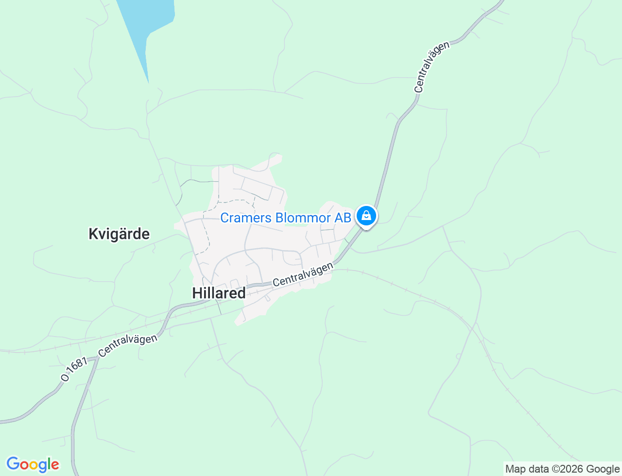 Karta över Ängsvägen 5D i 76 Hillared