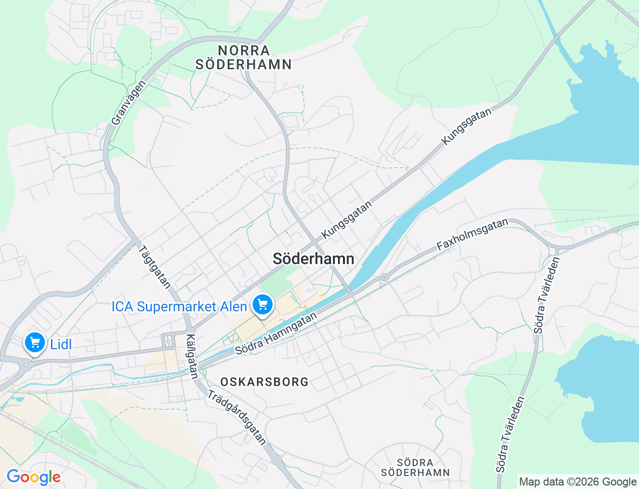 Karta över Norralagatan 8A i 30 Söderhamn