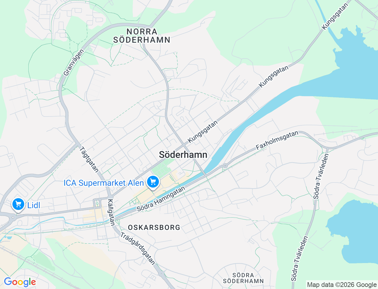 Karta över Norralagatan 8C i 30 Söderhamn