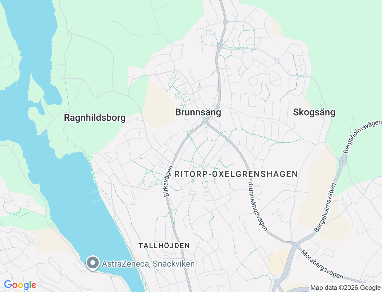Karta över Okstigen 8 i 48 Södertälje