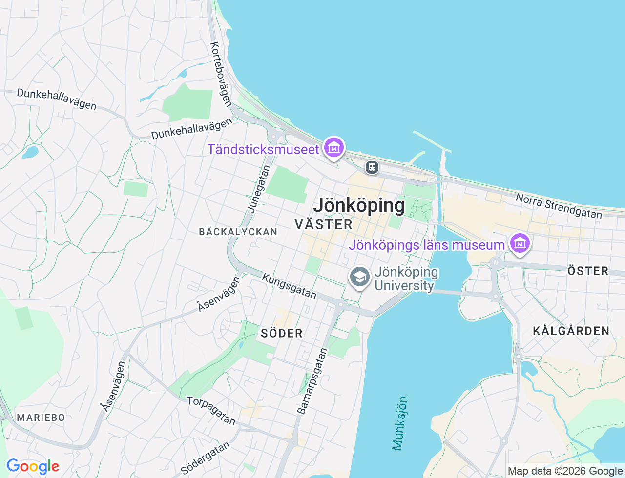 Karta över Oxtorgsgatan 17 D i 17 Jönköping