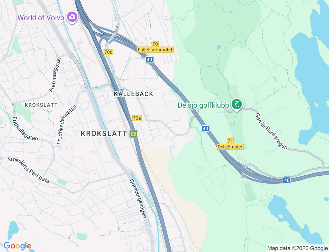 Karta över Separatorsgatan 10 i 78 Göteborg