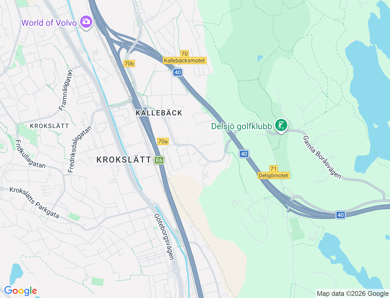 Karta över Separatorsgatan 12 i 78 Göteborg