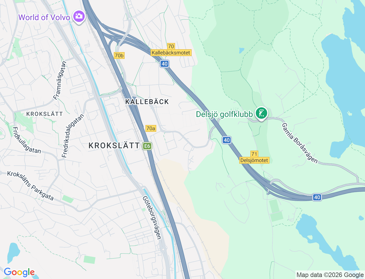 Karta över Separatorsgatan 6 i 78 Göteborg