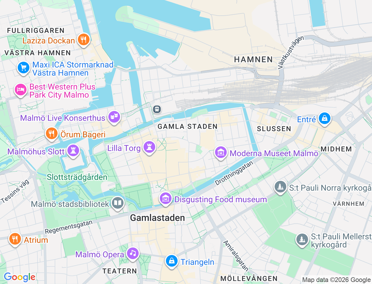 Karta över Själbodgatan 2A i 35 Malmö