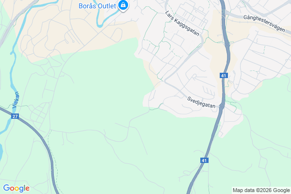 Karta över Skjutbanegatan 35 i 41 Borås