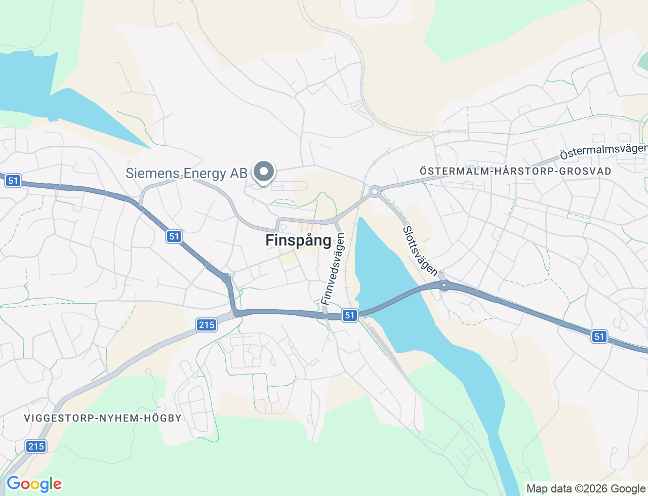 Karta över Stationsvägen 4C i 30 Finspång