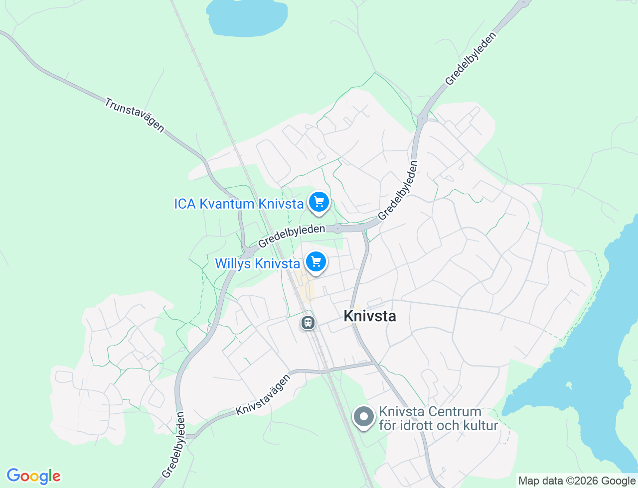 Karta över Tegelmästargatan 18 i 39 Knivsta