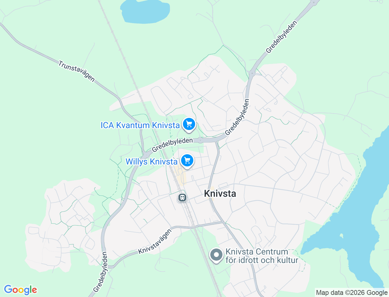 Karta över Tegelmästargatan 20 i 39 Knivsta