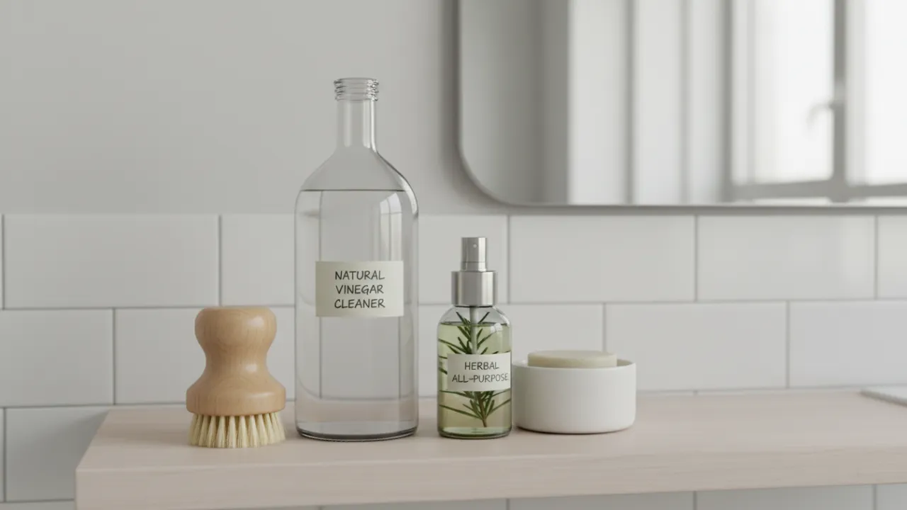 Miljövänliga städprodukter är både effektiva och skonsamma.