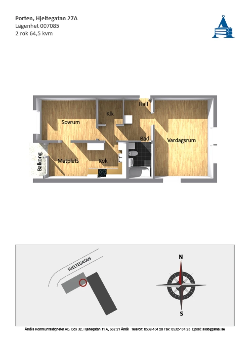 Planritning, Hjeltegatan 27A