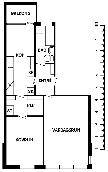 Planritning, Bullerbygatan 27A