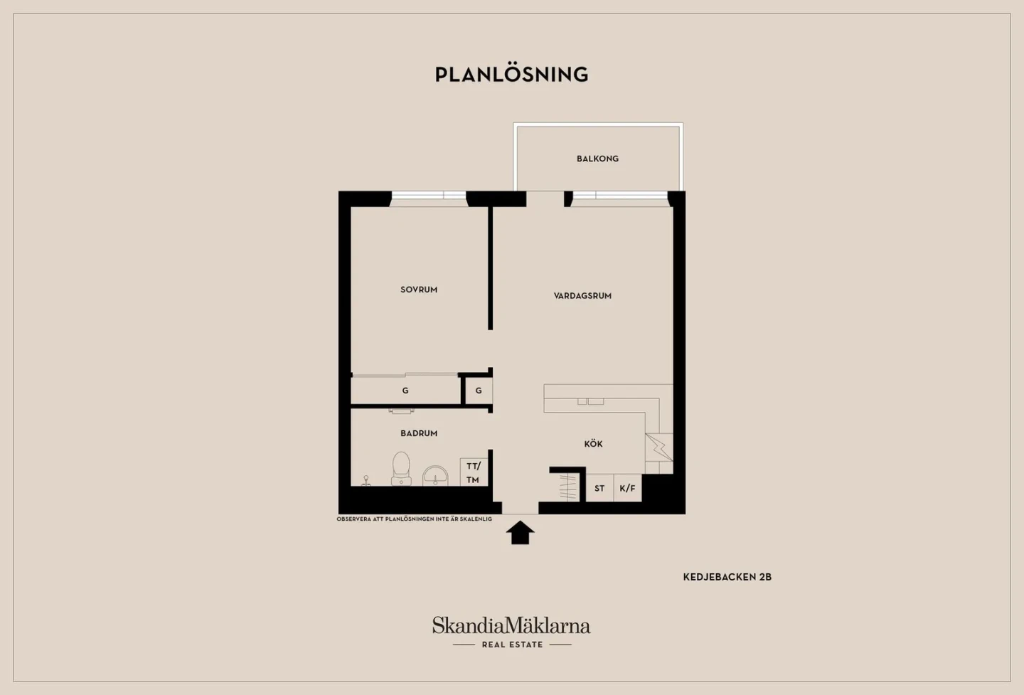 Planritning, Kedjebacken 2B