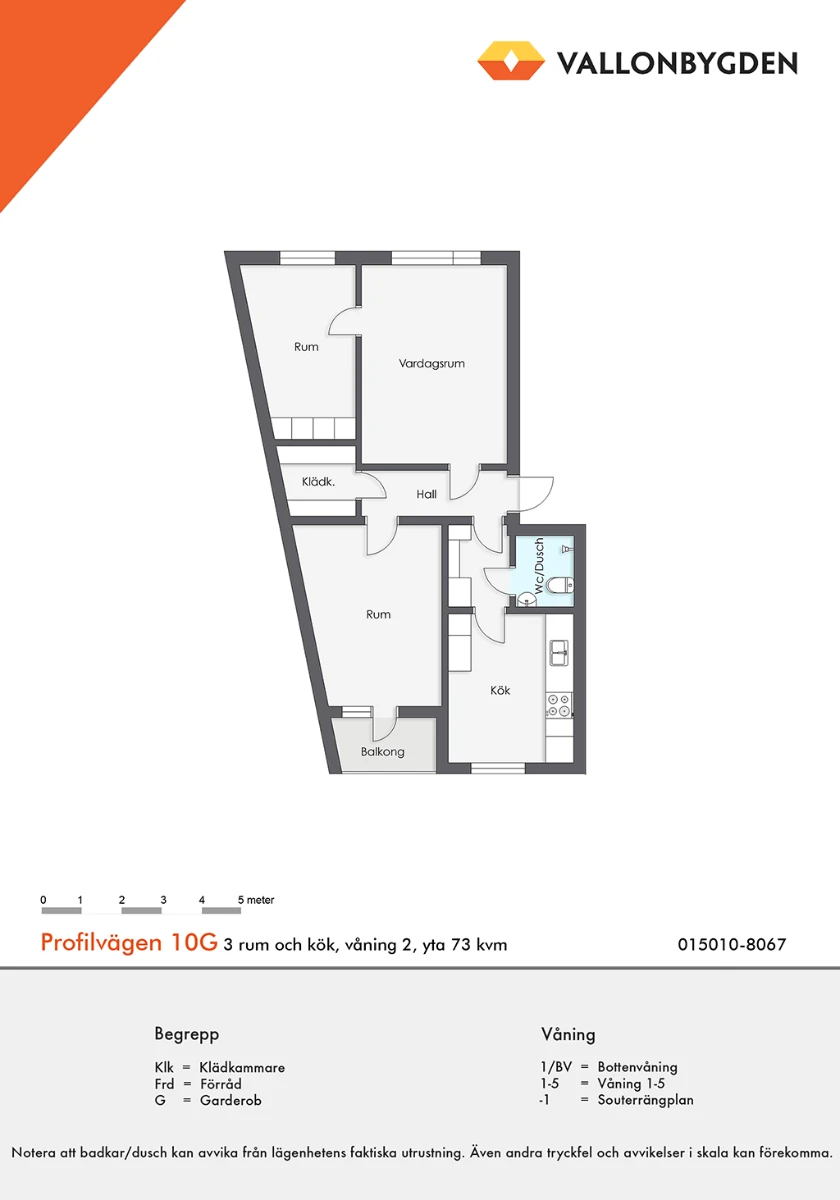 Planritning, Profilvägen 10G