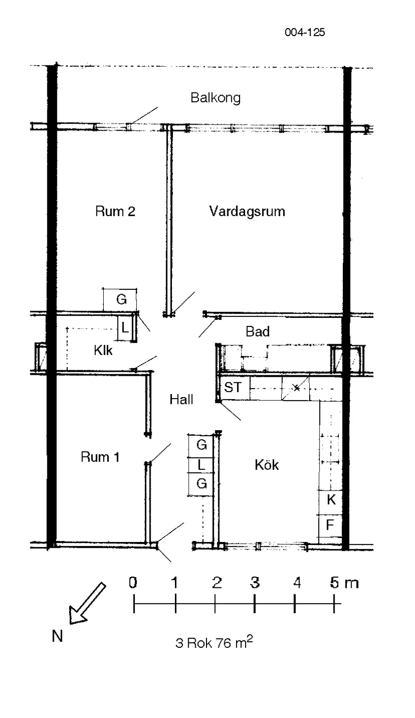 Planritning, Kullgatan 45