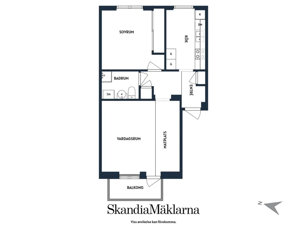 Planritning, Kristinavägen 10A