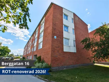 Hyresrätt med 2 rum på Berggatan 16 A i Sala