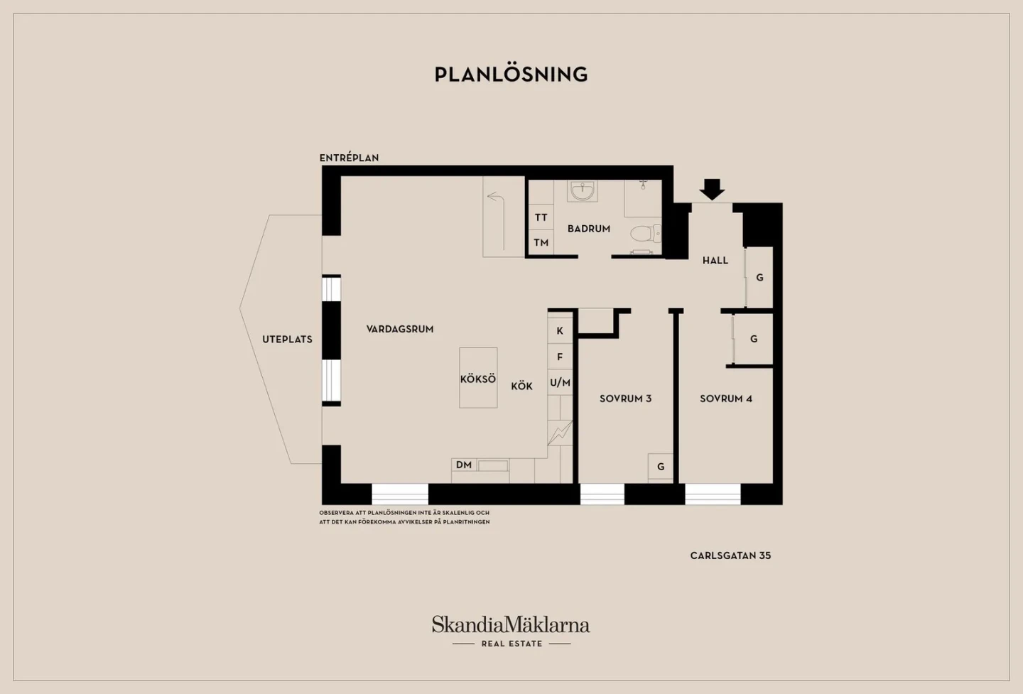 Planritning, Carlsgatan 35