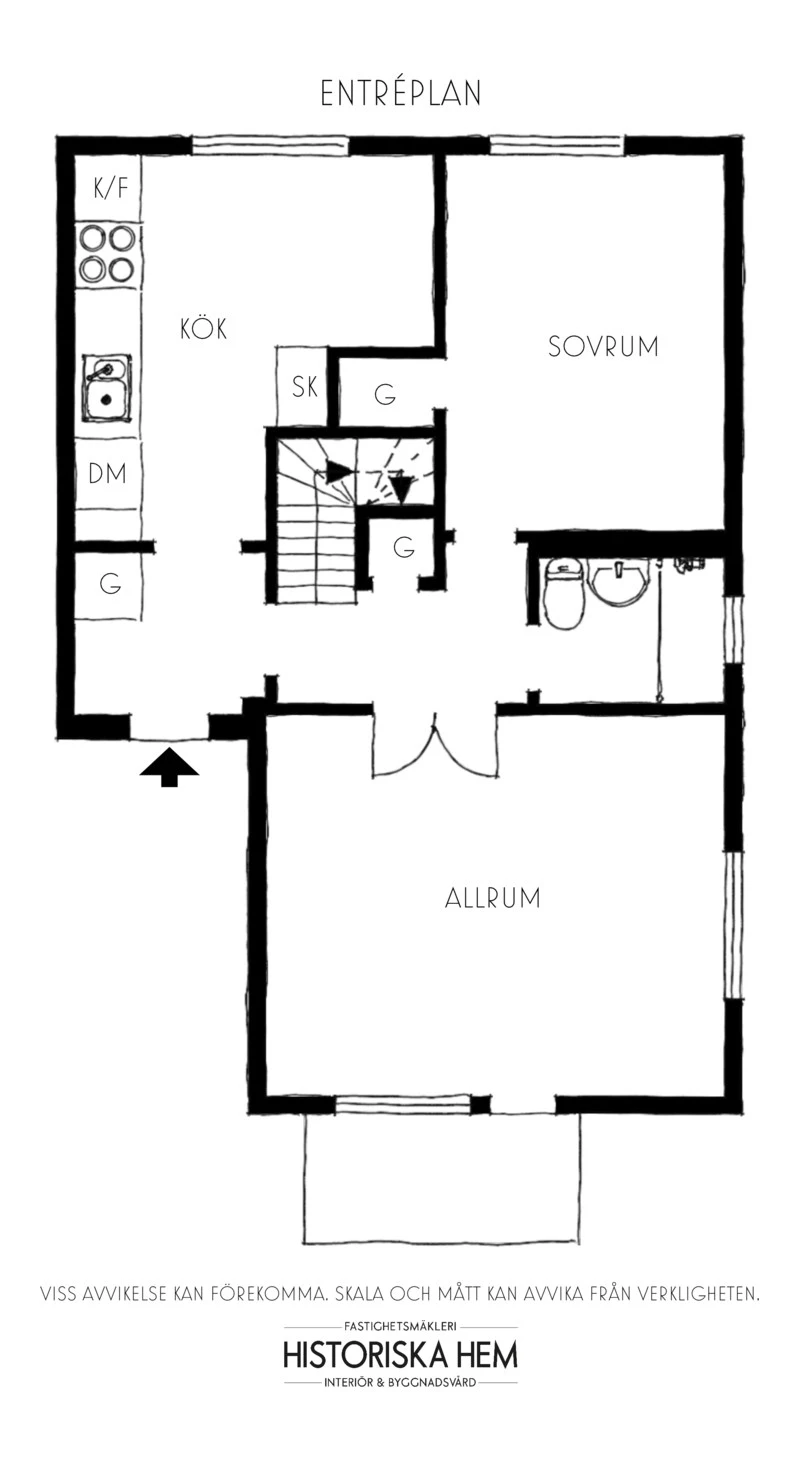 Planritning, Hägerstensvägen 162