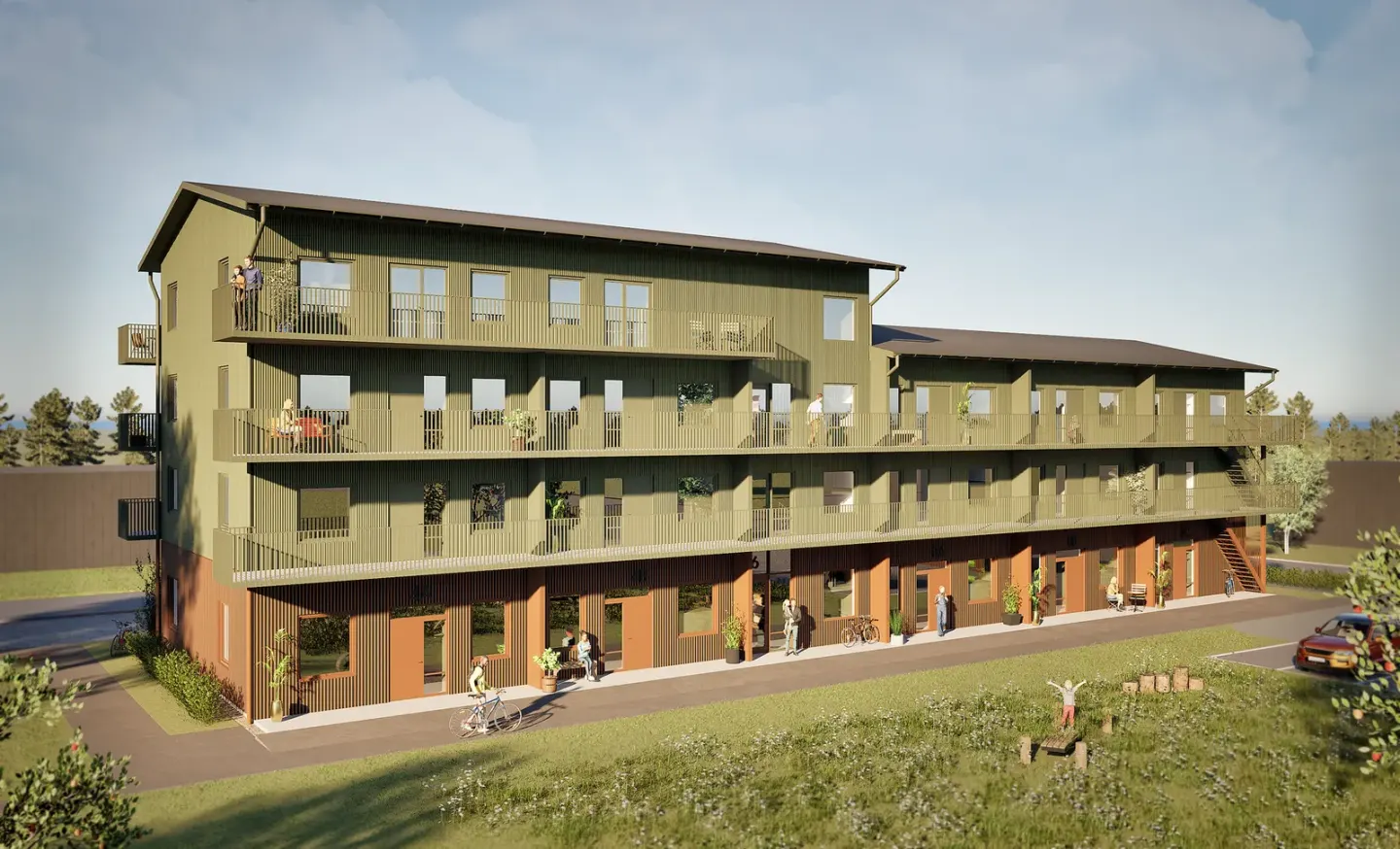 Bostadsrätt med 3 rum på 1204 - Kottevägen i Jönköping