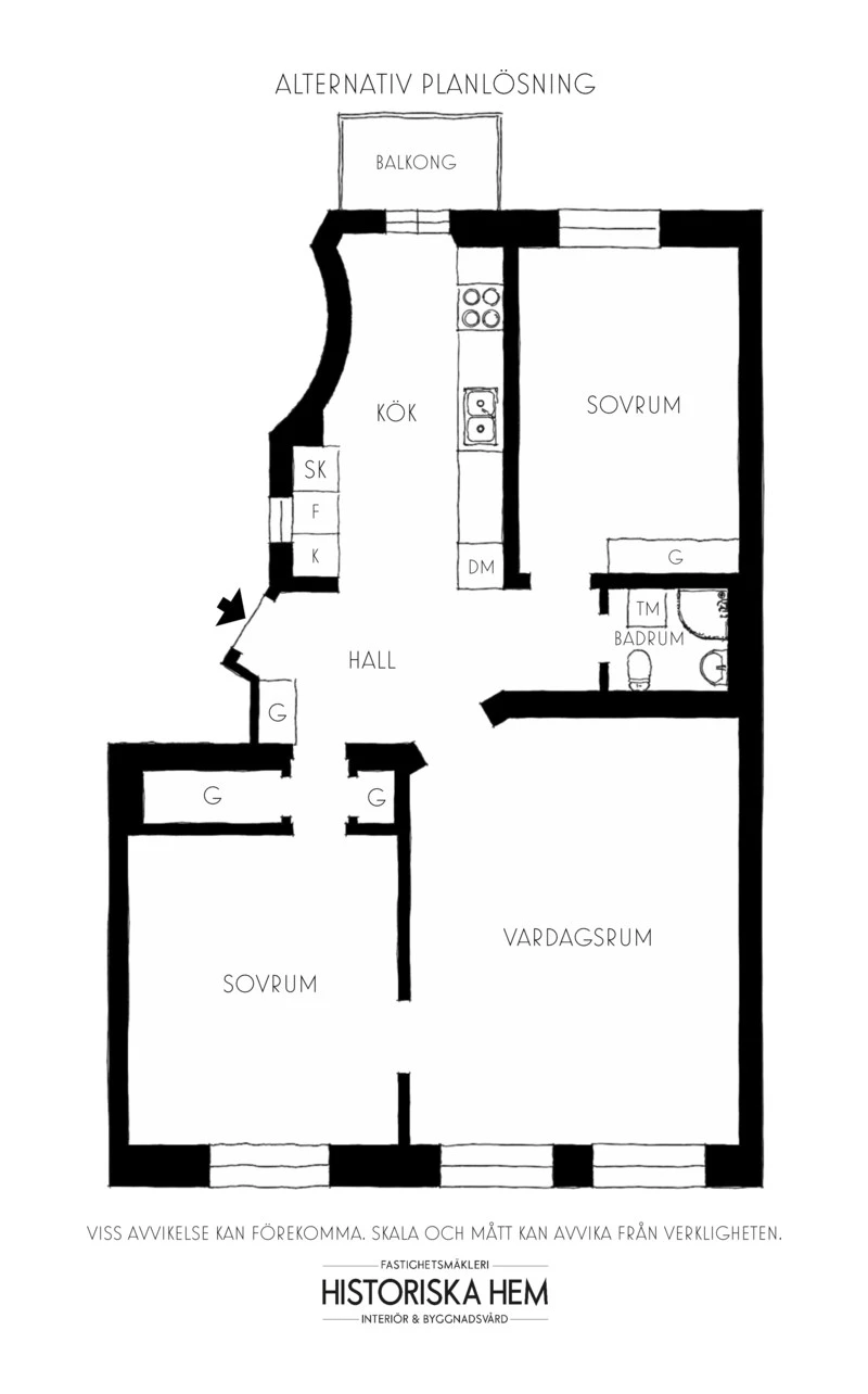Planritning, Sankt Göransgatan 78