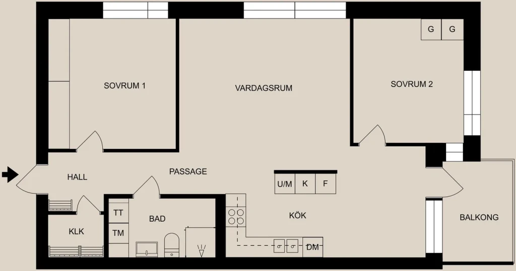 Planritning, Holmtorpsvägen 20