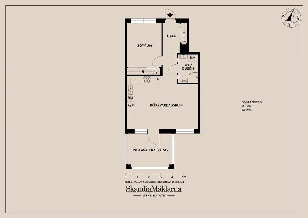 Planritning, Olles gata 17