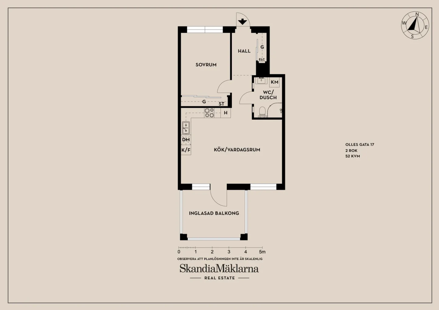 Planritning, Olles gata 17