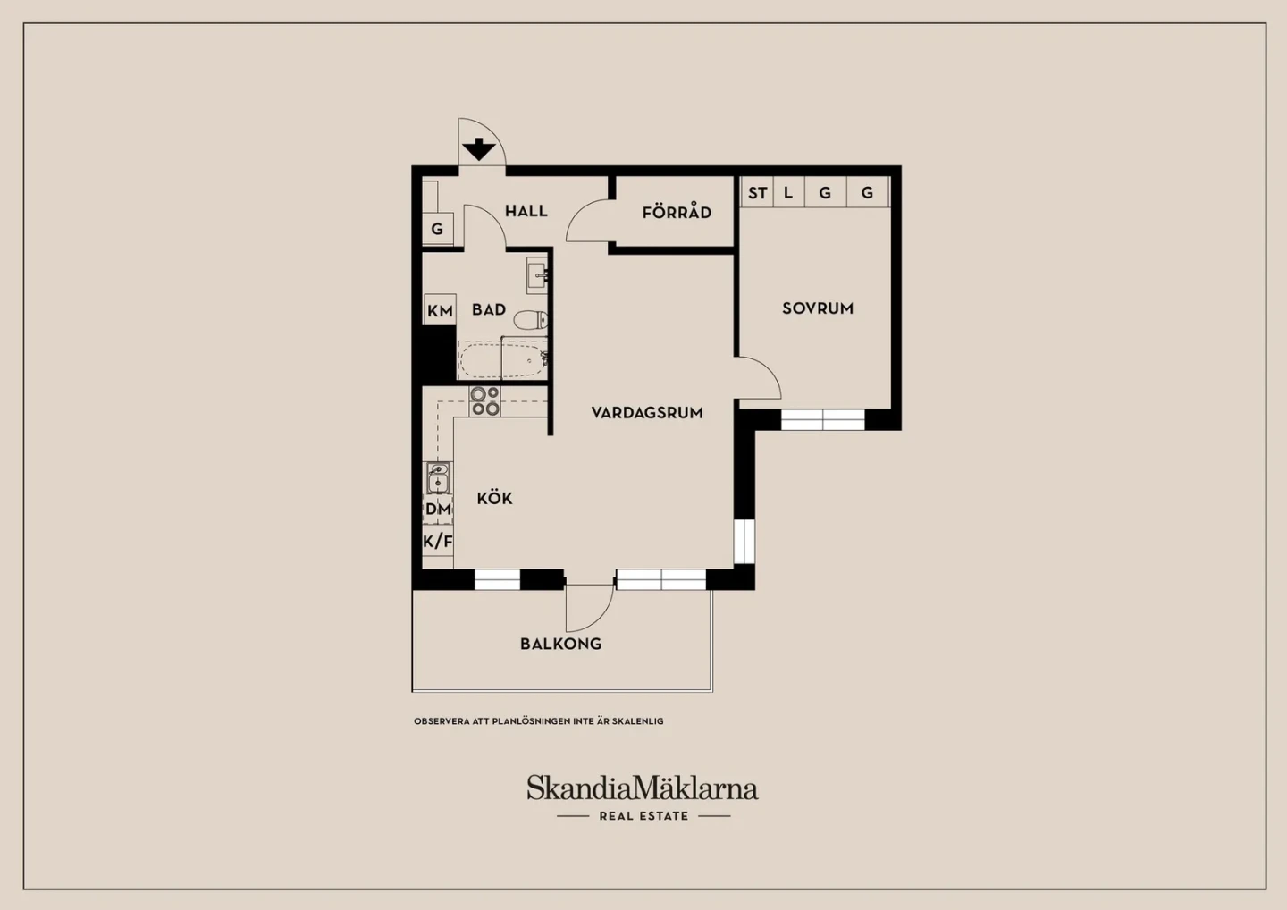 Planritning, Kalvshällavägen 42