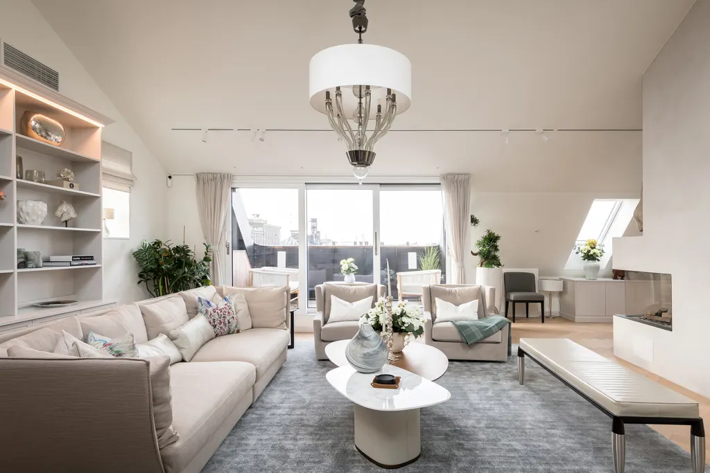 Bostadsrätt med 7 rum på Artillerigatan 41 i Stockholm, bild 4 av 5