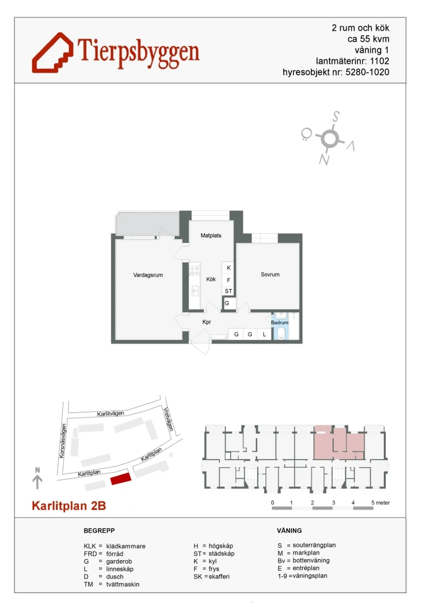 Planritning, Karlitplan 2B