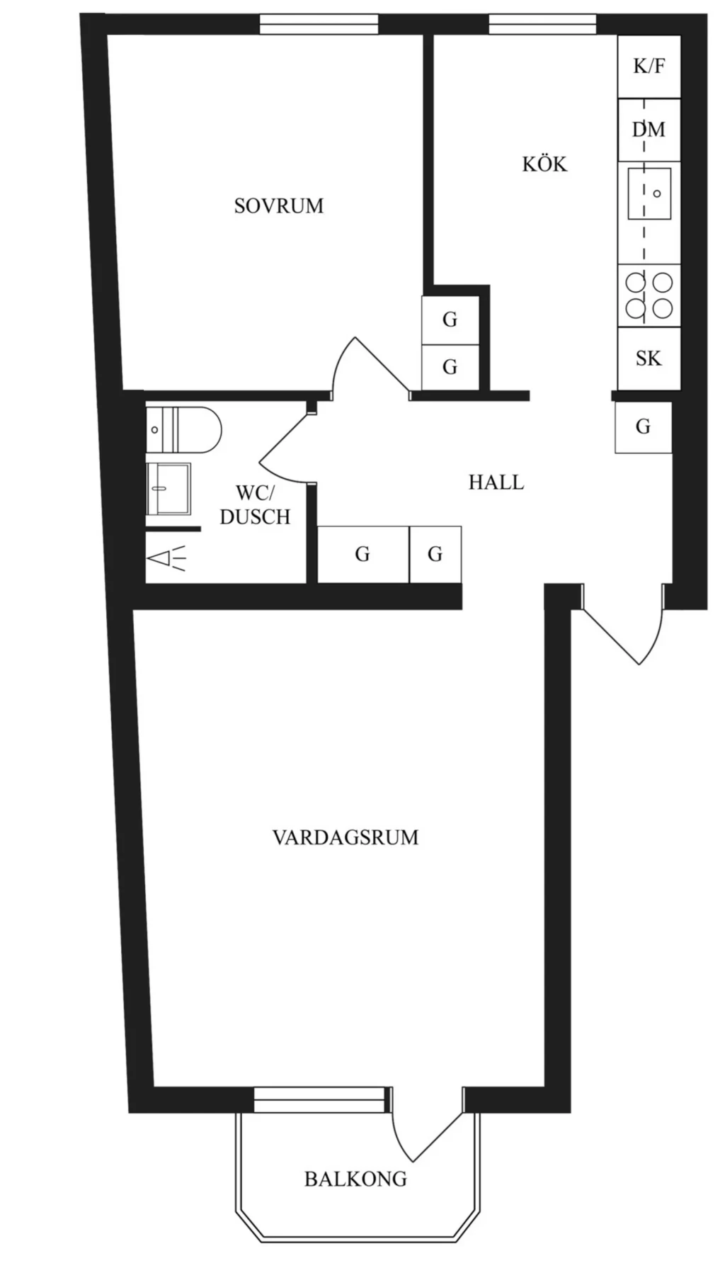 Planritning, Storsvängen 33