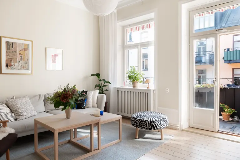 Bostadsrätt med 2 rum på Hagagatan 16A i Stockholm