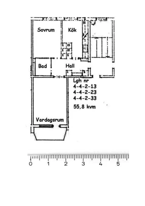 Planritning, Åkragatan 10 B