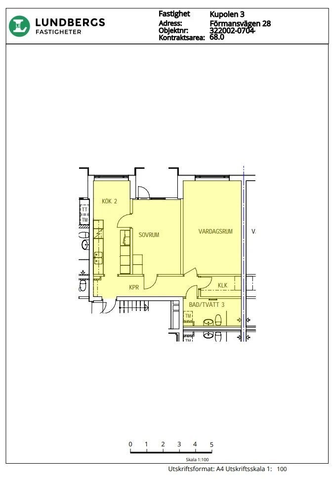 Planritning, Förmansvägen 28