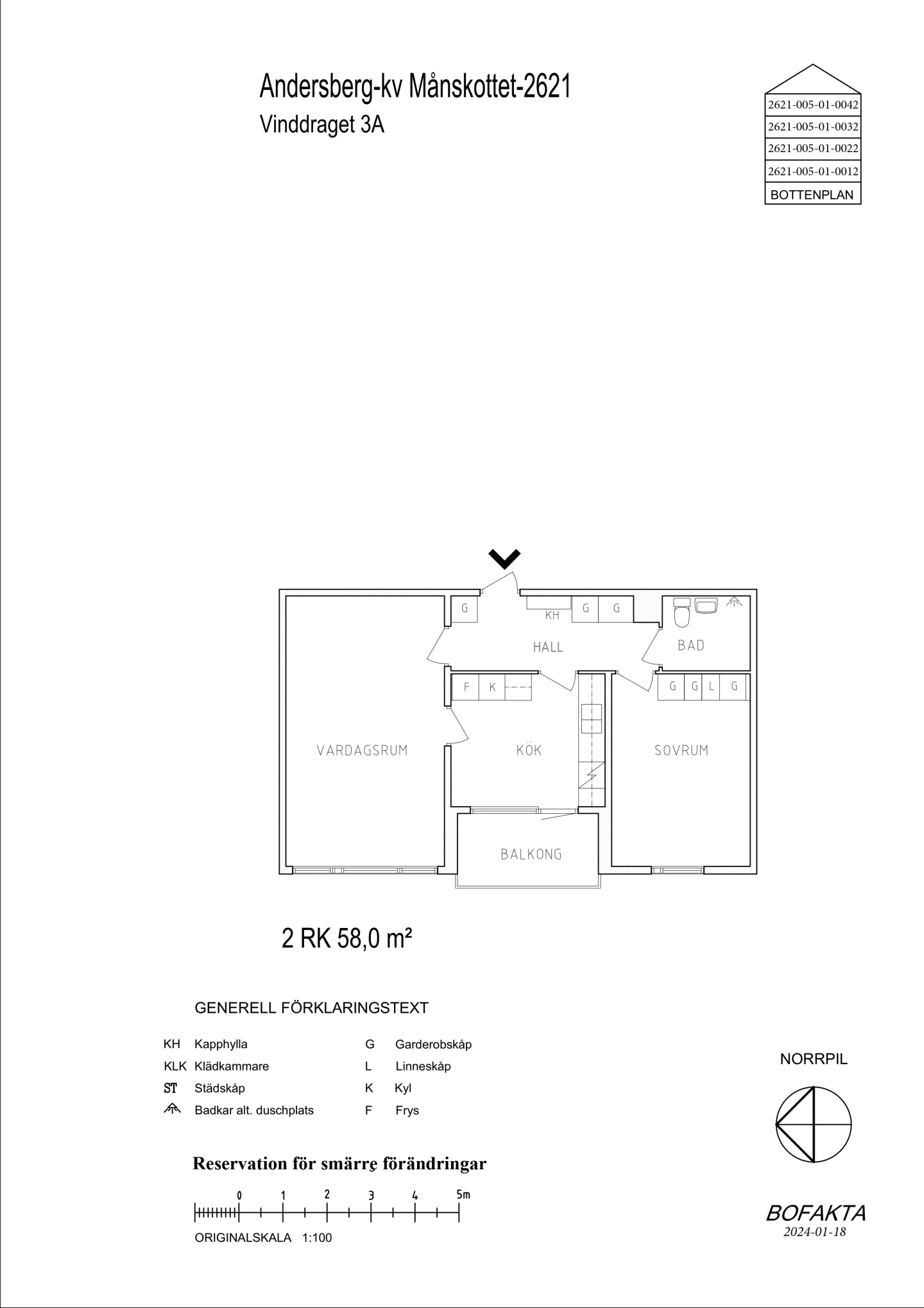 Planritning, Vinddraget 3A