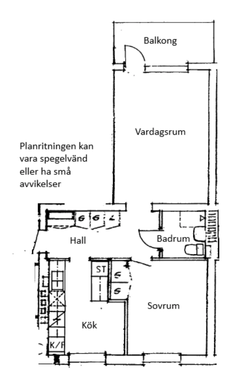 Planritning, Jakobsgatan 14D