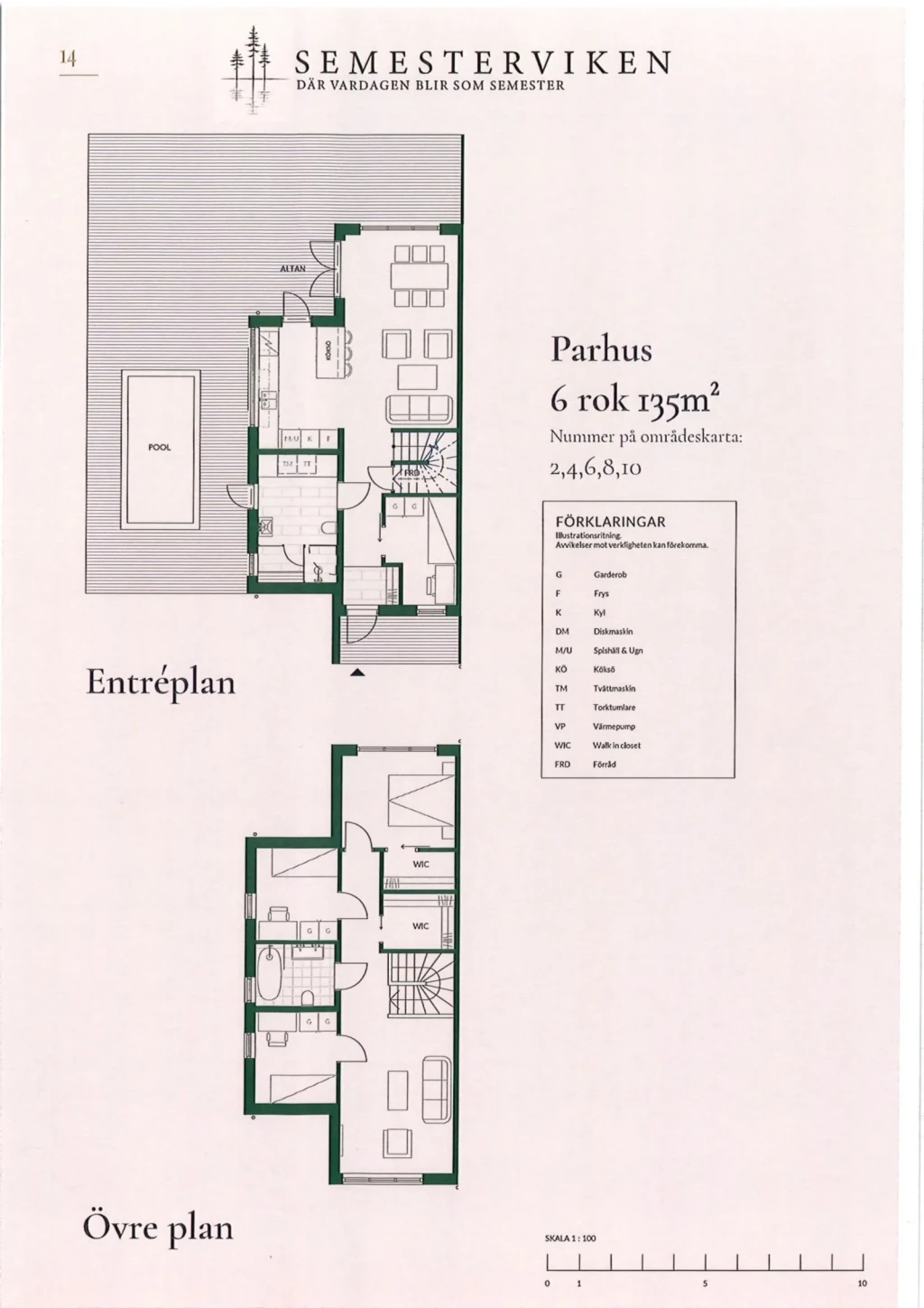 Planritning, Evedalsvägen 1-5