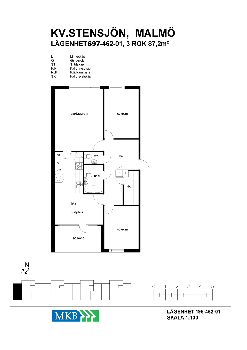 Planritning, Stensjögatan 8