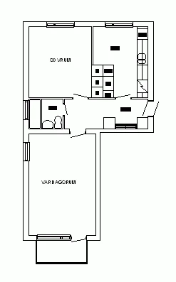 Planritning, Mohedsvägen 55